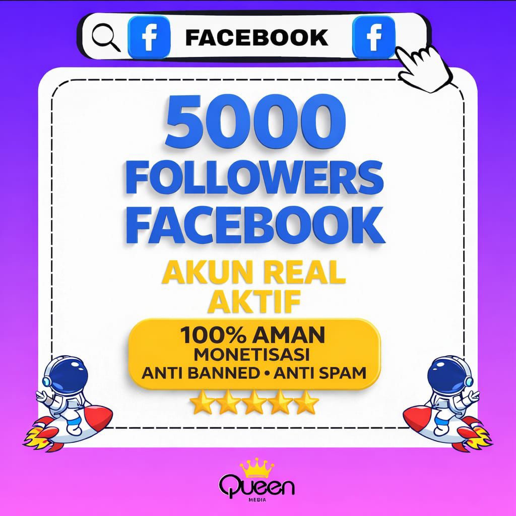 Promo Pengikut Facebook Follower Facebook Pro / Fanspage