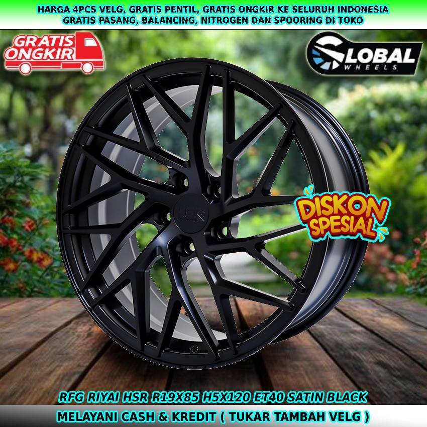 Velg hsr forged ring19 velg mobil AION Hyptec HT| BYD Seal| Sealion 7| dll velg hsr rfg riyaI R19