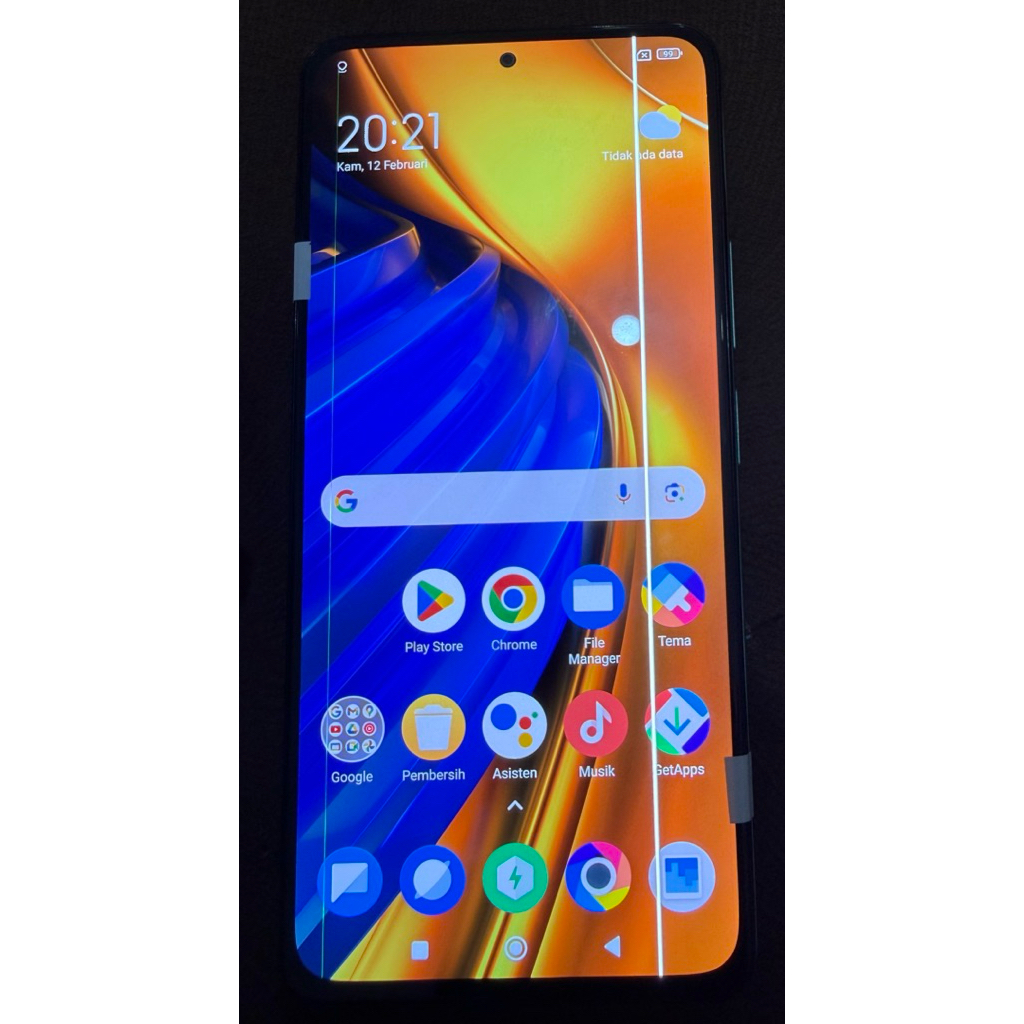 Lcd touchscreen Frame poco F4 5G original copotan