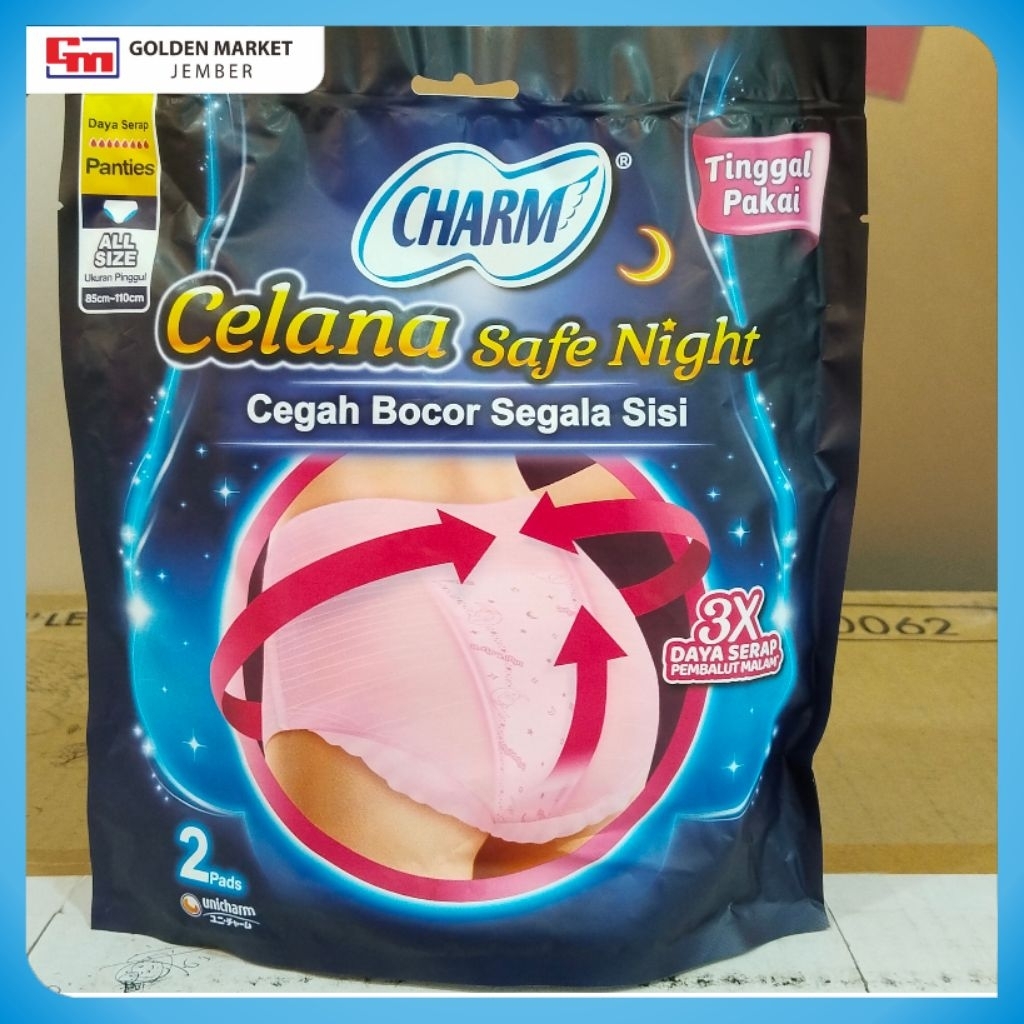 Charm Safe Night Celana All Size isi 2
