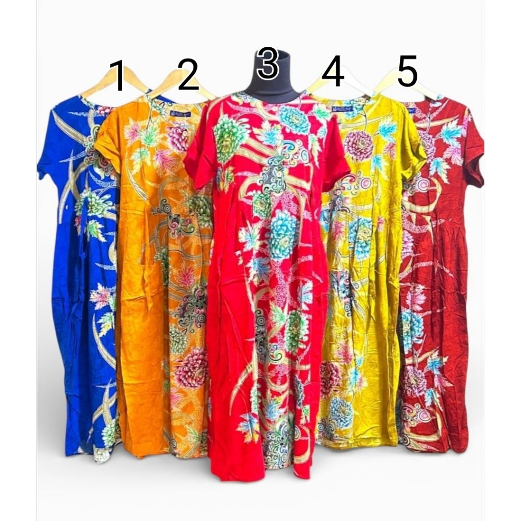 Daster Kencana Ungu Label Biru 47