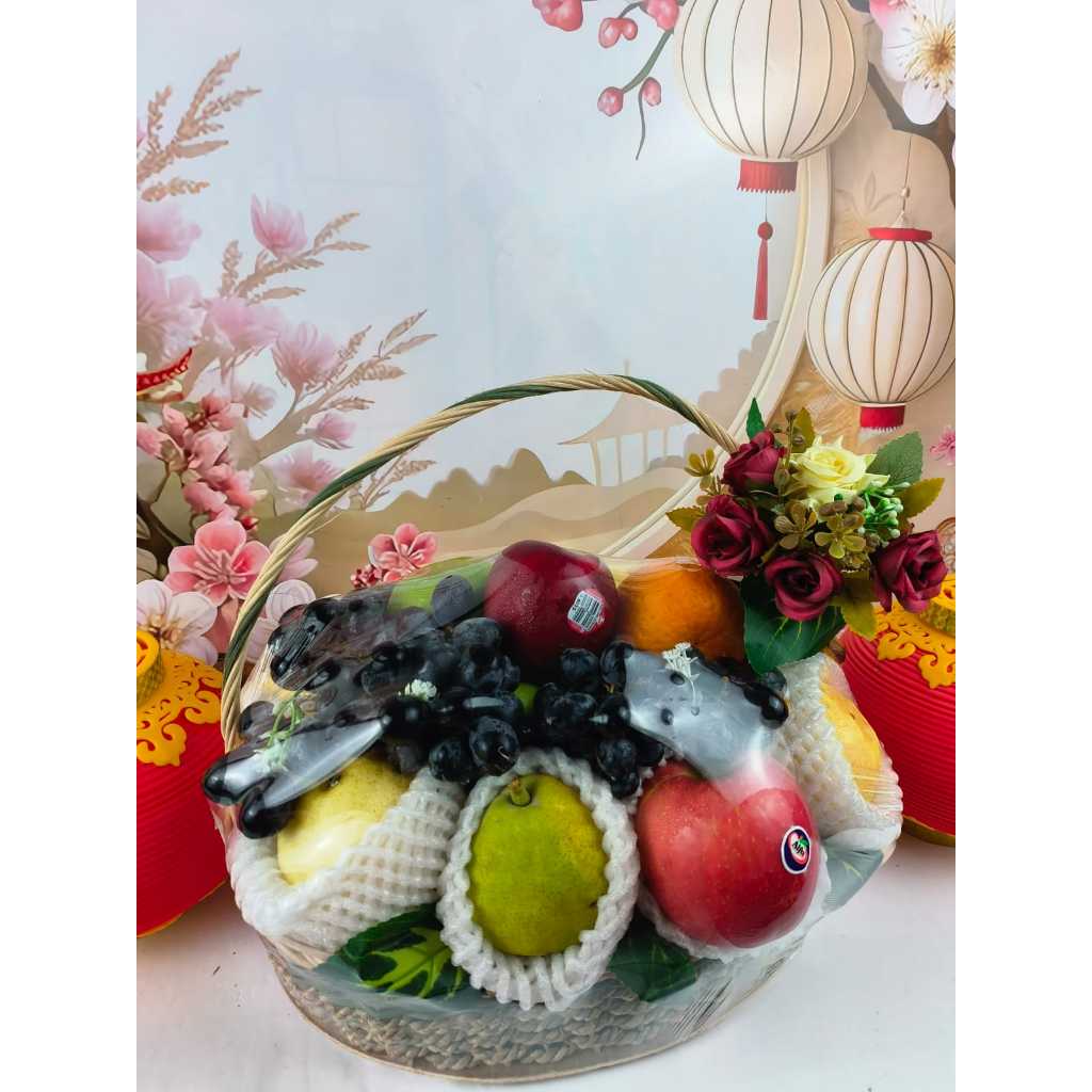 Parcel Buah Imlek-CNY Hampers-Hampers Buah Imlek