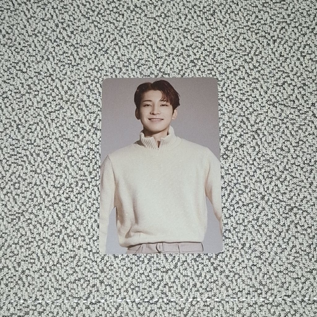 [ Photocard K-pop Wonwoo Seventeen ] Trading Card Incomplete