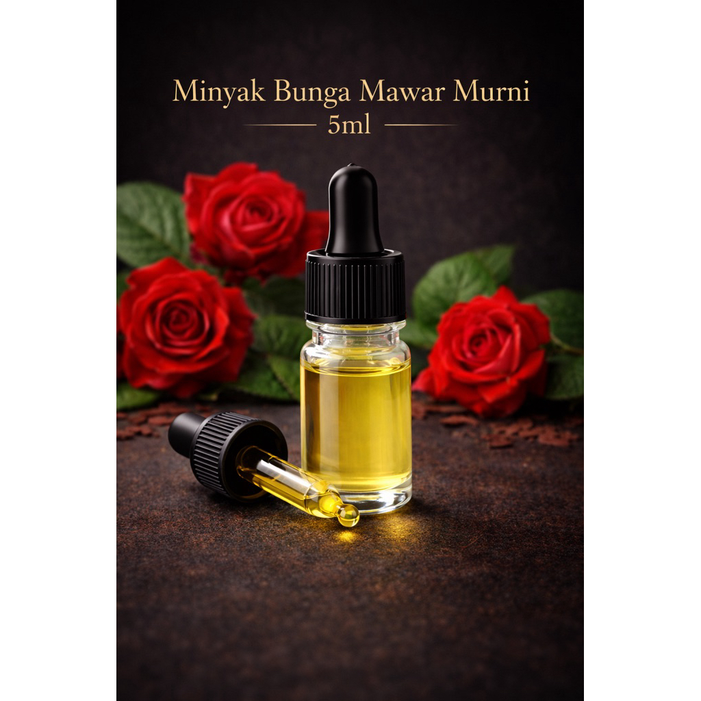 Minyak Bunga Mawar Murni