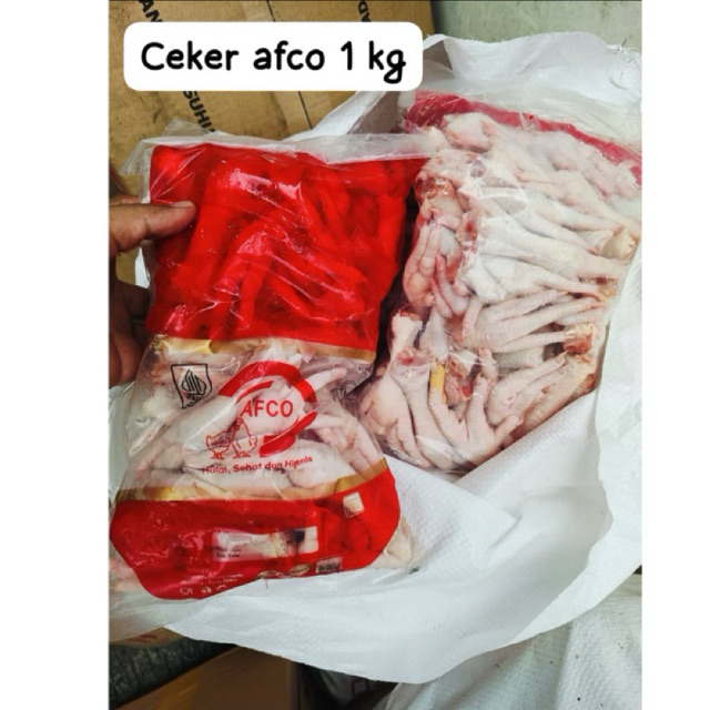 CEKER AYAM MENTAH 1 KG FROZEN BEKU