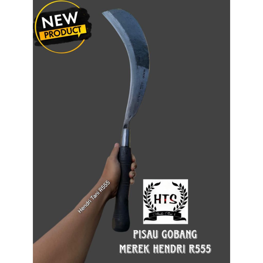 Arit Tebu / Pisau Gobang Tebu / Arit Tebang Tebu Siap Pakai