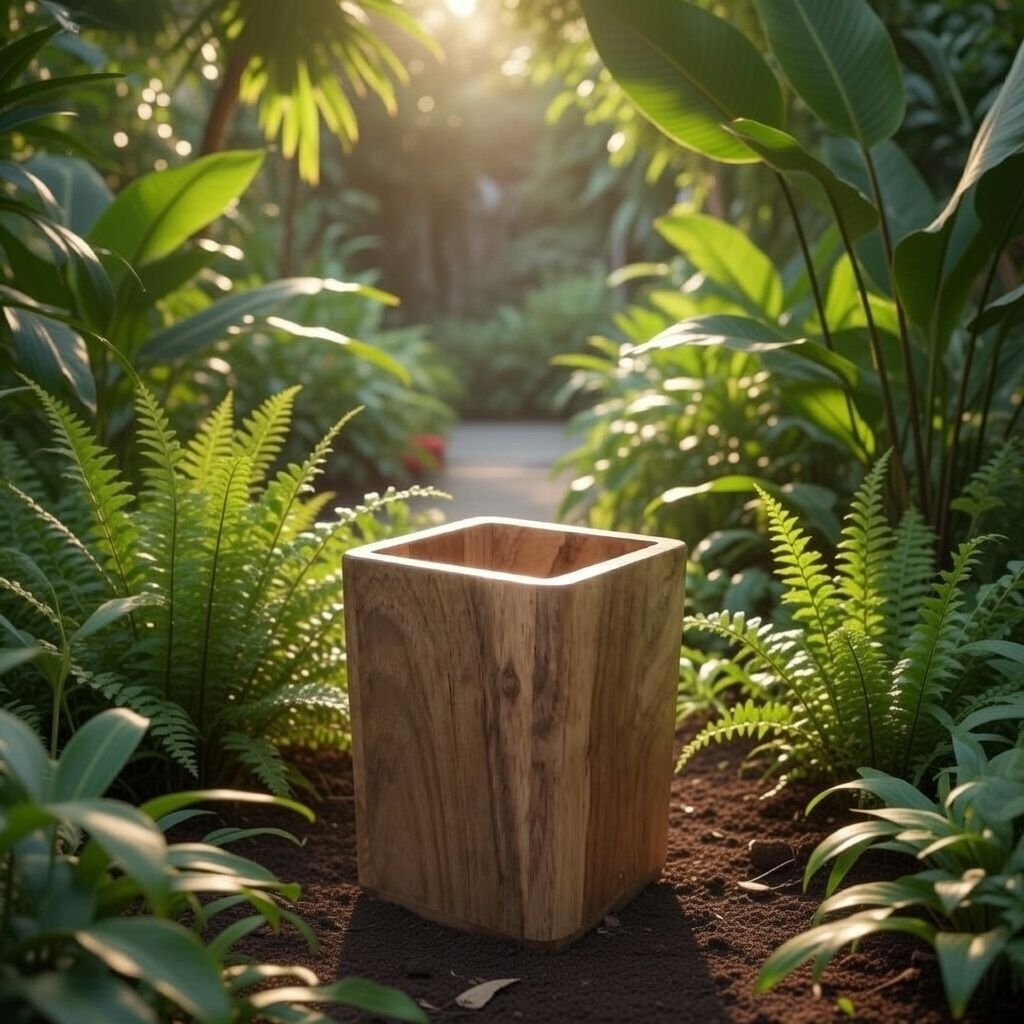 Kotak Pensil Kayu / Tempat Sutil Kayu / Tempat Pensil / Kotak Serbaguna