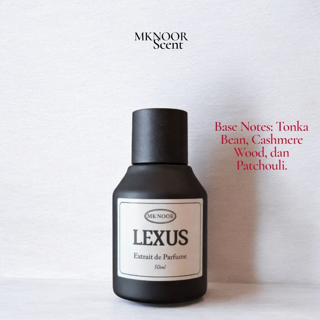 MKNOOR-PARFUM LEXUS 50 ml-Extrait De Parfum-/Parfum PRIA yang Elegan