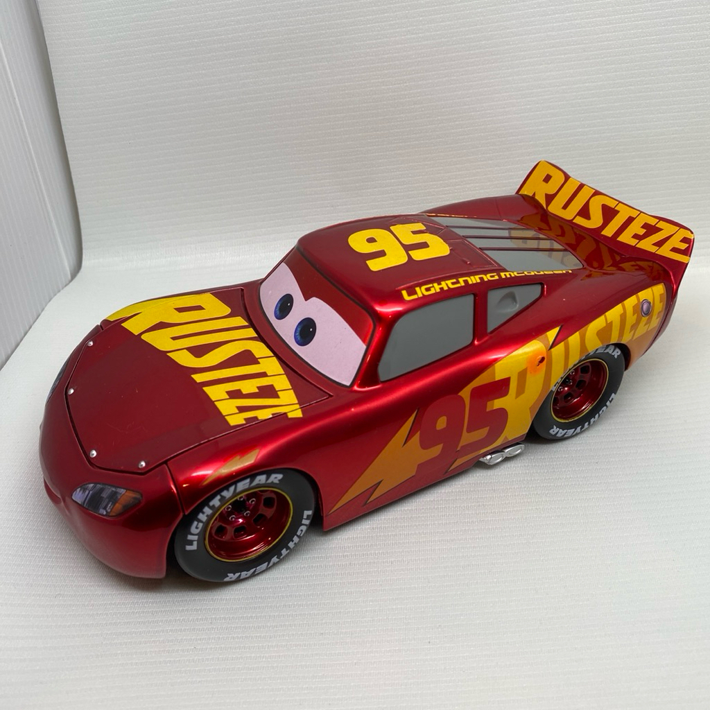 Jada 1:24 Disney Pixar Cars 3 Rusteze Racing Center Lightning McQueen Diecast