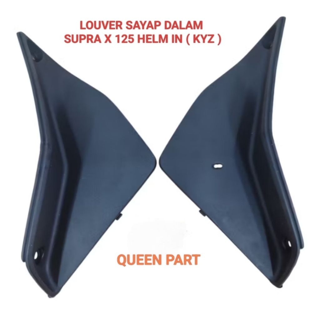 sayap dalam louver set kanan kiri Supra x 125 helm in KYZ 2011 - 2019