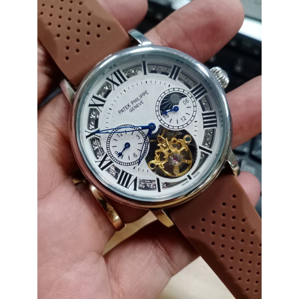 jam tangan pria Automatic moonphase
