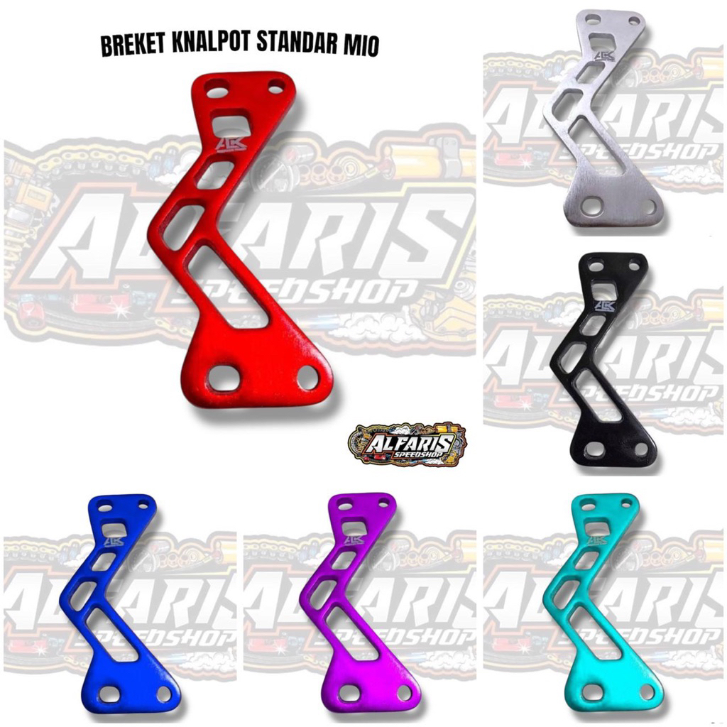 BRACKET KNALPOT MIO SPORTY BREKET KNALPOT MIO KARBU HANGER KNALPOT MIO STANDAR BREKET KNALPOT STANDA