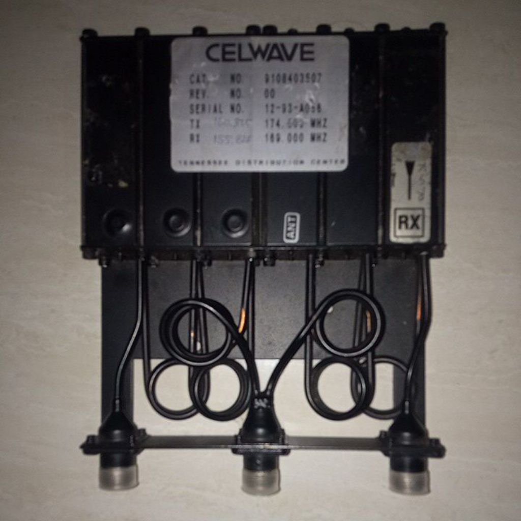 duplexer vhf cellwave/rfs second
