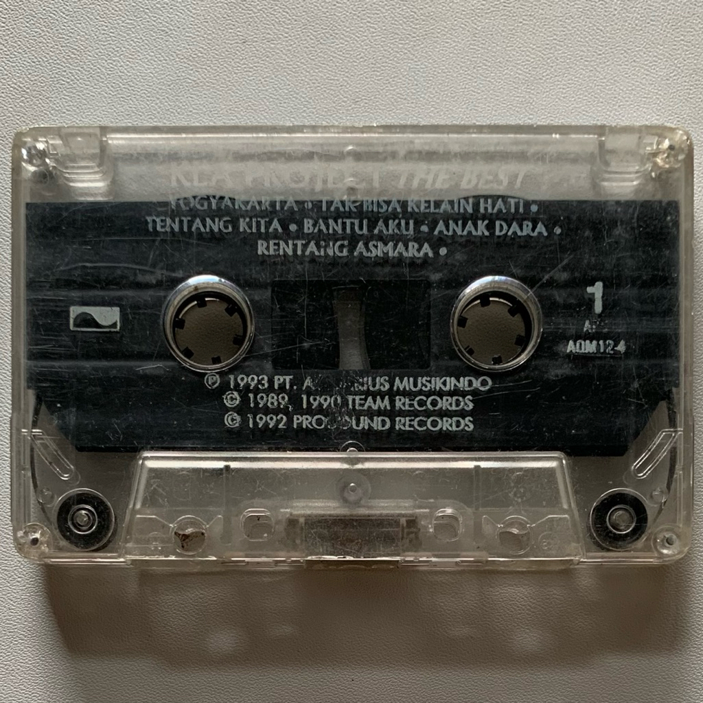 Kaset Pita KLa Project - The Best (1993 Aquarius Musikindo)