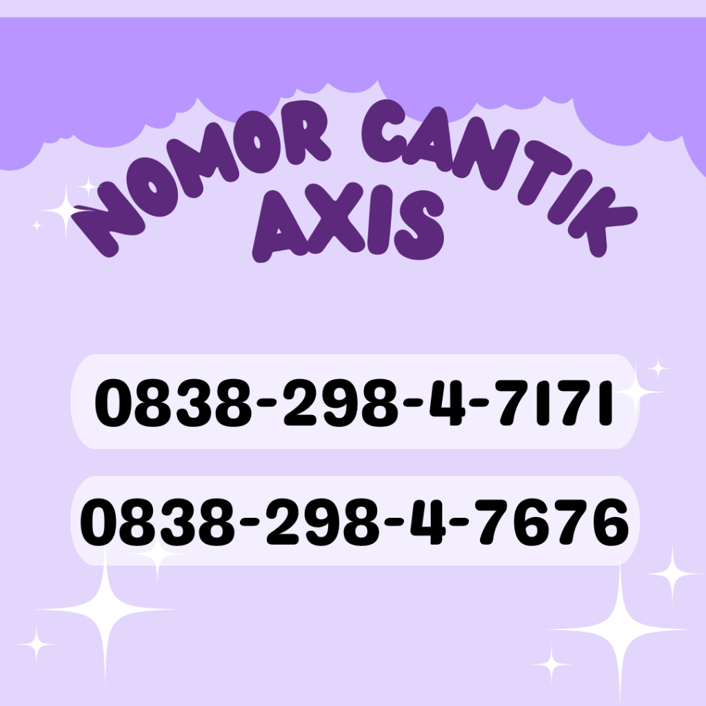 PROMO Kartu Perdana Axis Nomor Cantik Axis Urut Spesial Terlaris (A24) - Nomor Cantik Murah - Nomor 