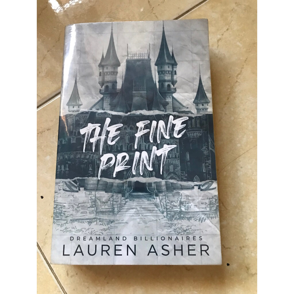 PRELOVED ENGLISH BOOK THE FINE PRINT LAUREN ASHER