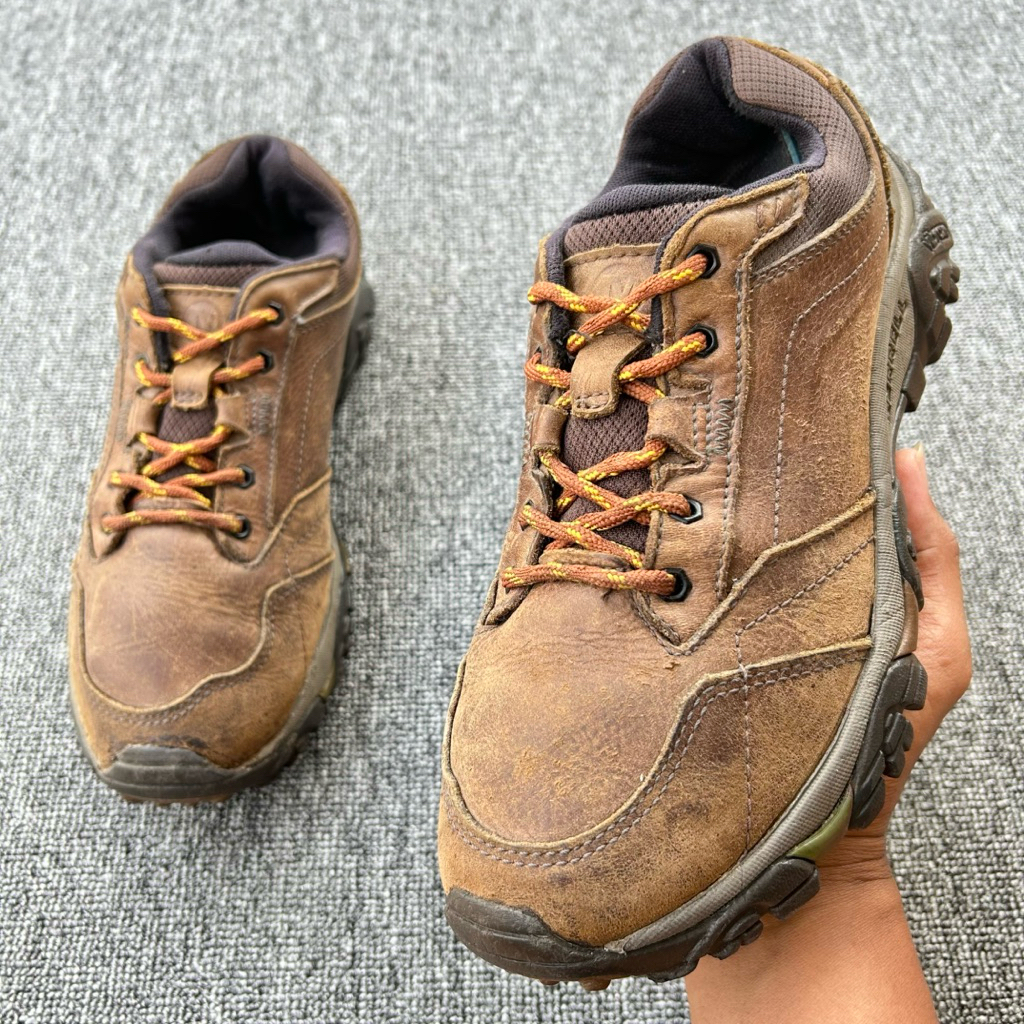 Sepatu Hiking MERREL Moab Adventure Lace Size 42 Panjang Insole 27 cm