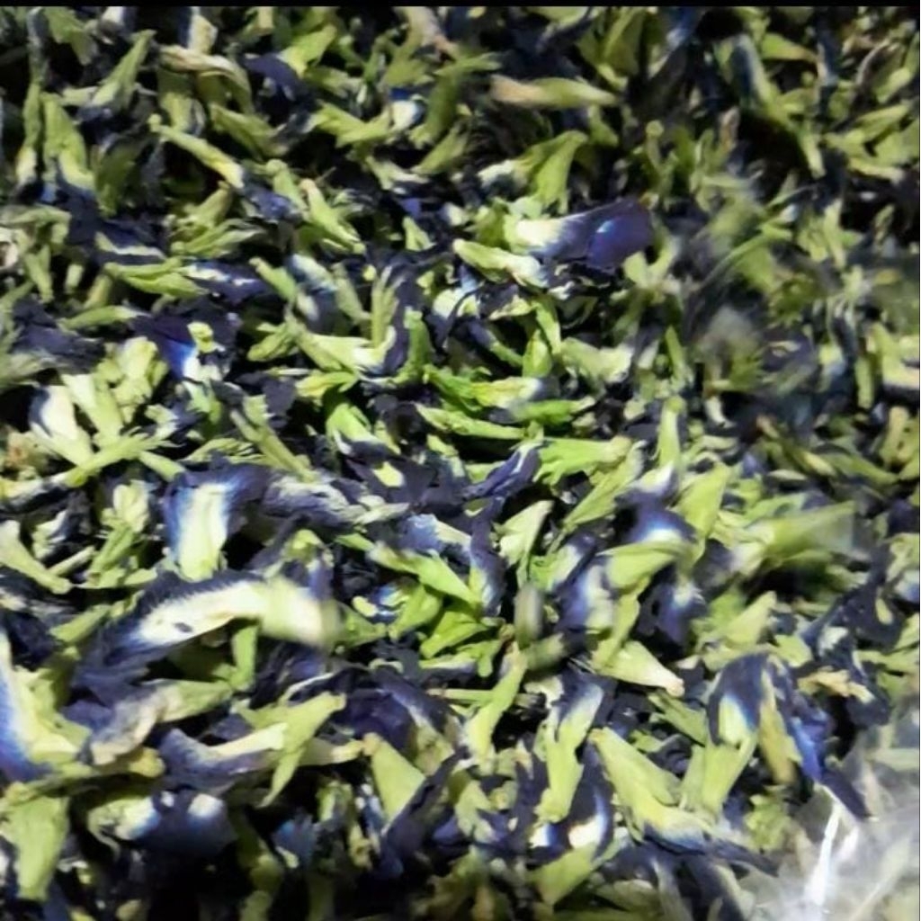 Bunga Telang Kering Oven 100gram /  Bunga Telang Grade A