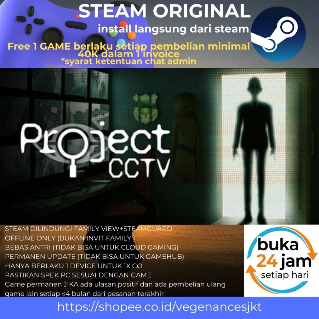Project CCTV Offline PC Game Original + Latest