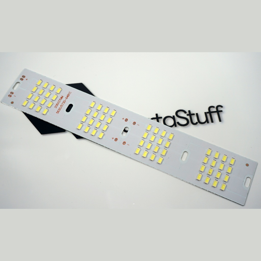 Papan Led Bar Smd DC 3V 3.7V White Putih 6000k PCB Aluminium