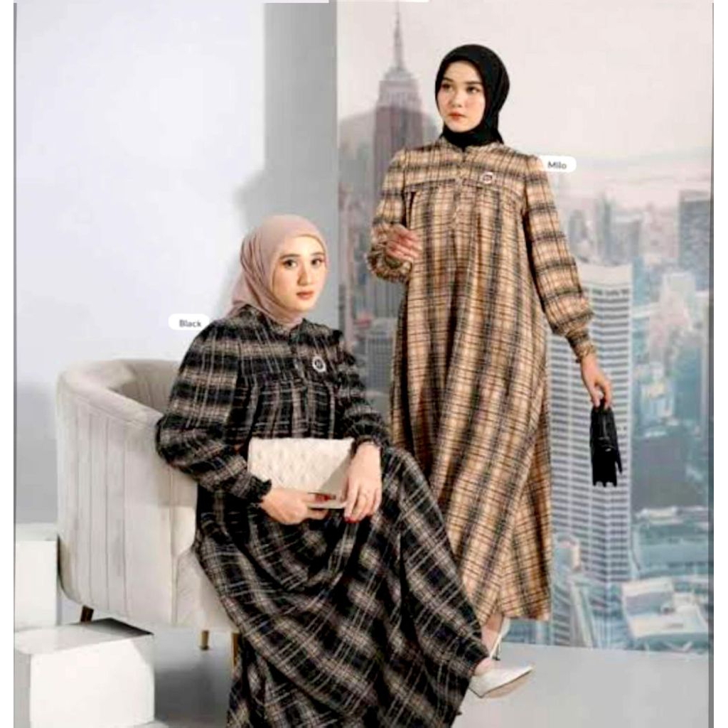 gamis kerut dada bagus &murah