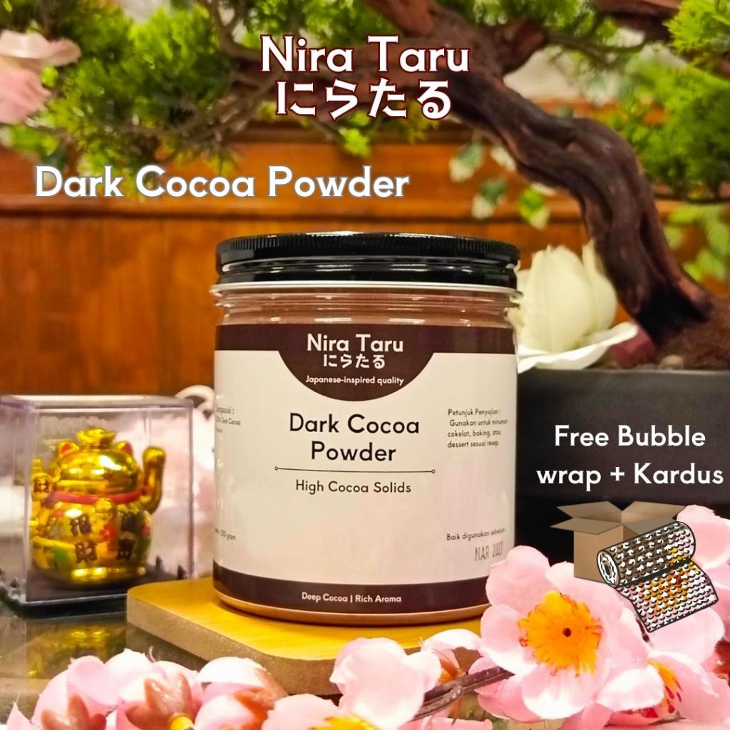 100 % Dark Chocolate/Cocoa Powder - Bubuk Coklat Murni Asli Premium