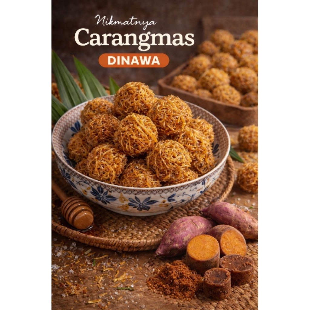 Dinawa grubi carang mas walangan ubi caramel