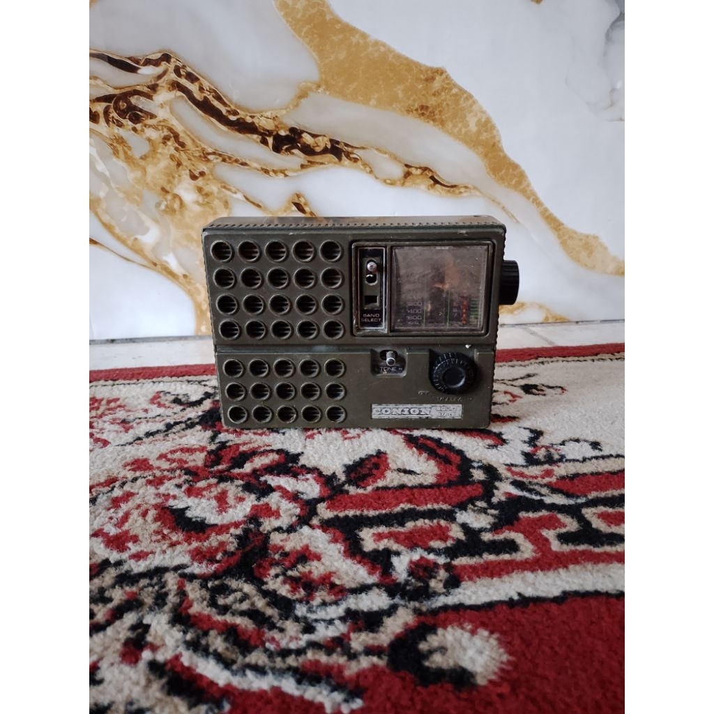 Radio Solid State Conion Japan Lawas Jadul Antik Vintage Display