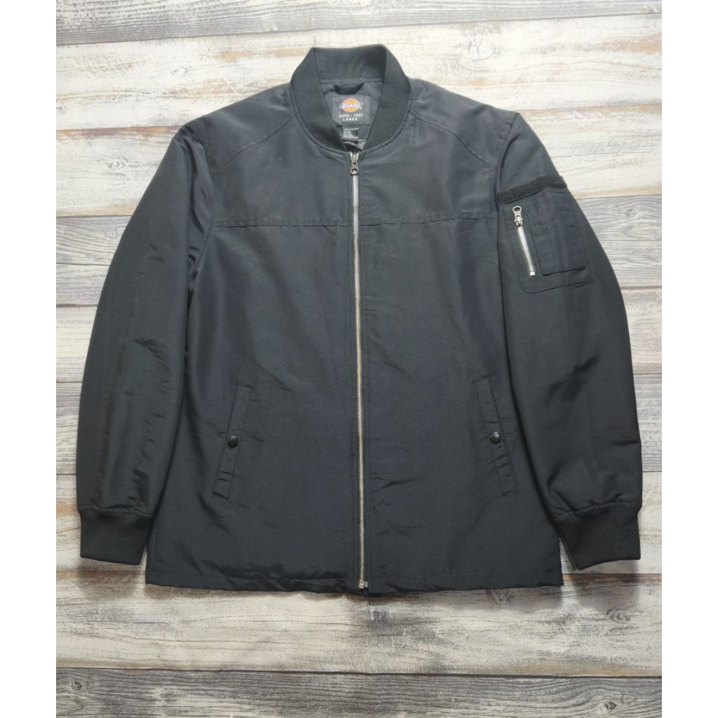 Jaket Dickies Bomber Outdoor Windbreaker Hiking Sport Motoran Branded