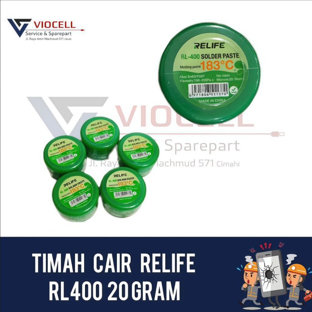 Timah Cair Relife Timah Pasta Solder