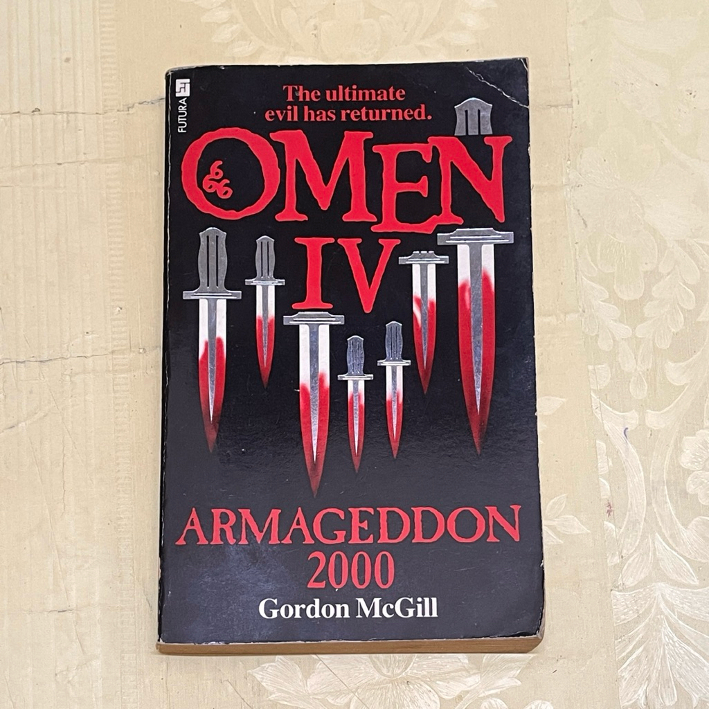 Novel OMEN IV Armageddon 2000 by GORDON McGILL