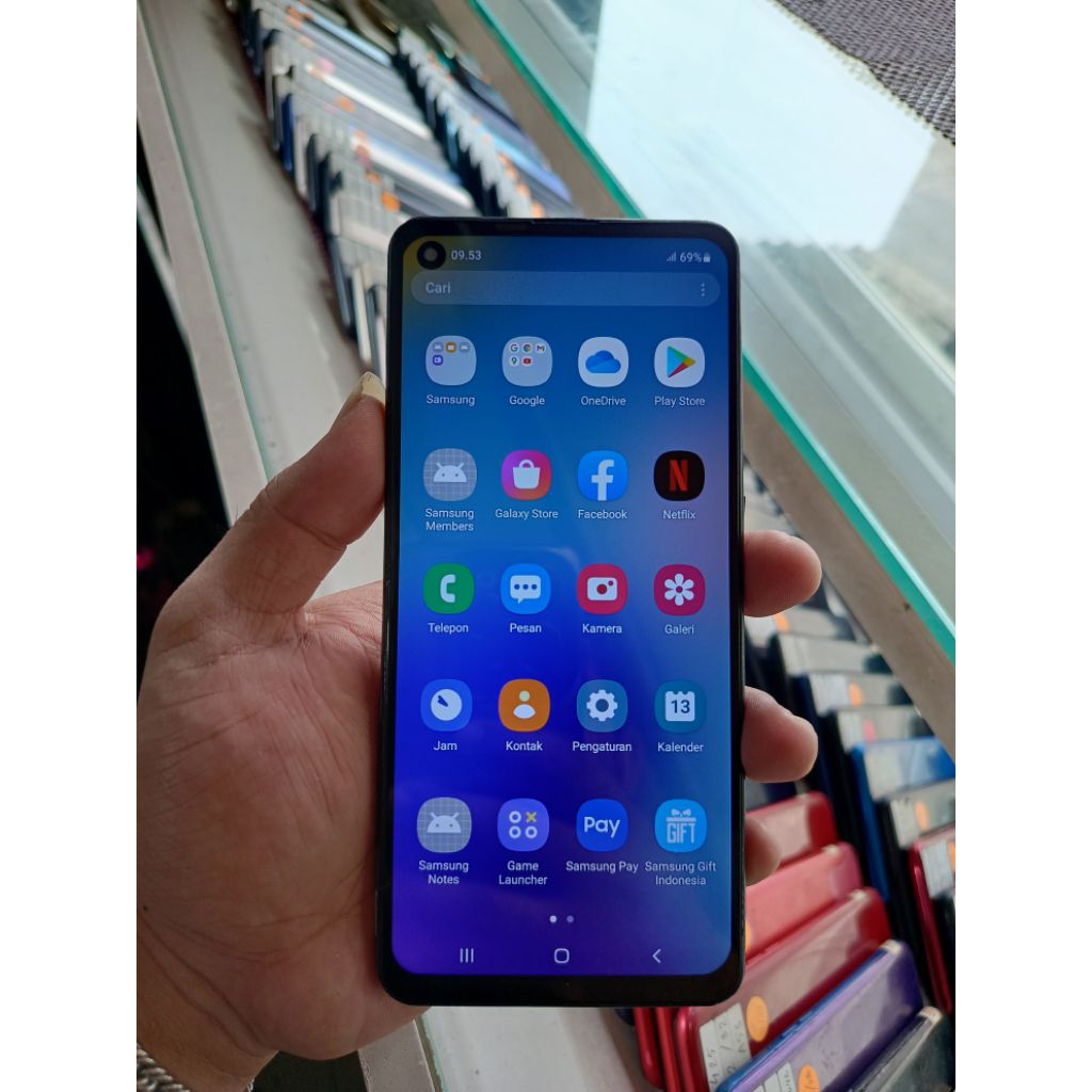 Samsung A21S ram 3/32 hp second normal original hp layak pake