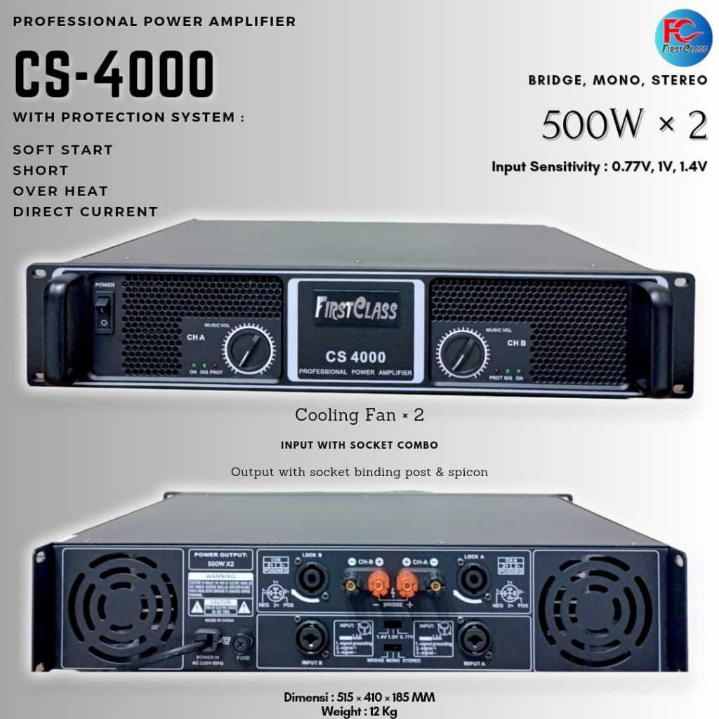 POWER FIRSTCLASS CS-4000