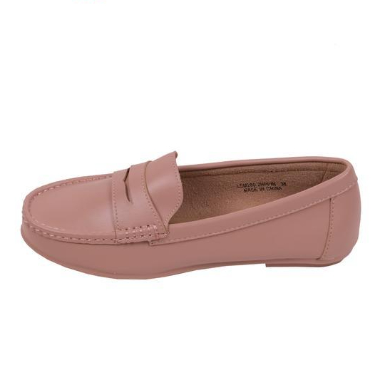 Fladeo C23/Lsm280-2Hp/ Sepatu Moccasin Loafer Slip On Wanita [ Slip On Shoes ]