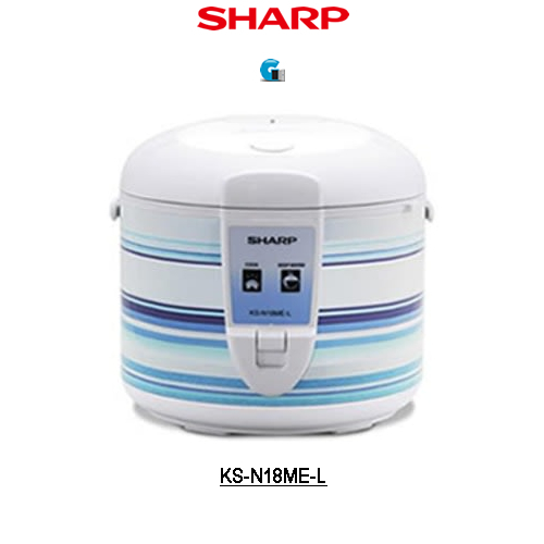 Sharp 1.8 Liter Rice Cooker KS-N18ME-L