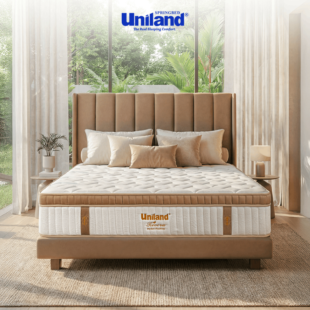 Uniland Springbed Full Set 180x200 / King Size / Kasur Ukuran No. 1