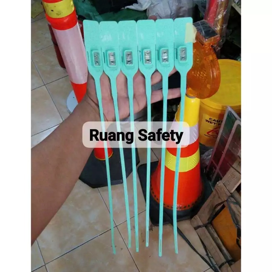 Segel Plastik Locis Kontainer Dua Kunci Pengaman Kargo Segel Kontainer Security Seal Container