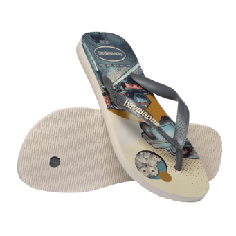 rwci- 7469 - Harry Potter Beige/Gray Steel - Sandal Pria Havaianas