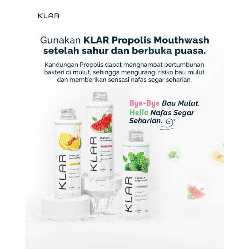 KLAR PROPOLIS MOUTHWASH
