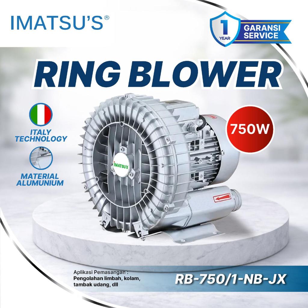 Ring Blower 750 Air Pump Blower Tambak Kolam 750W 750Watt 220V