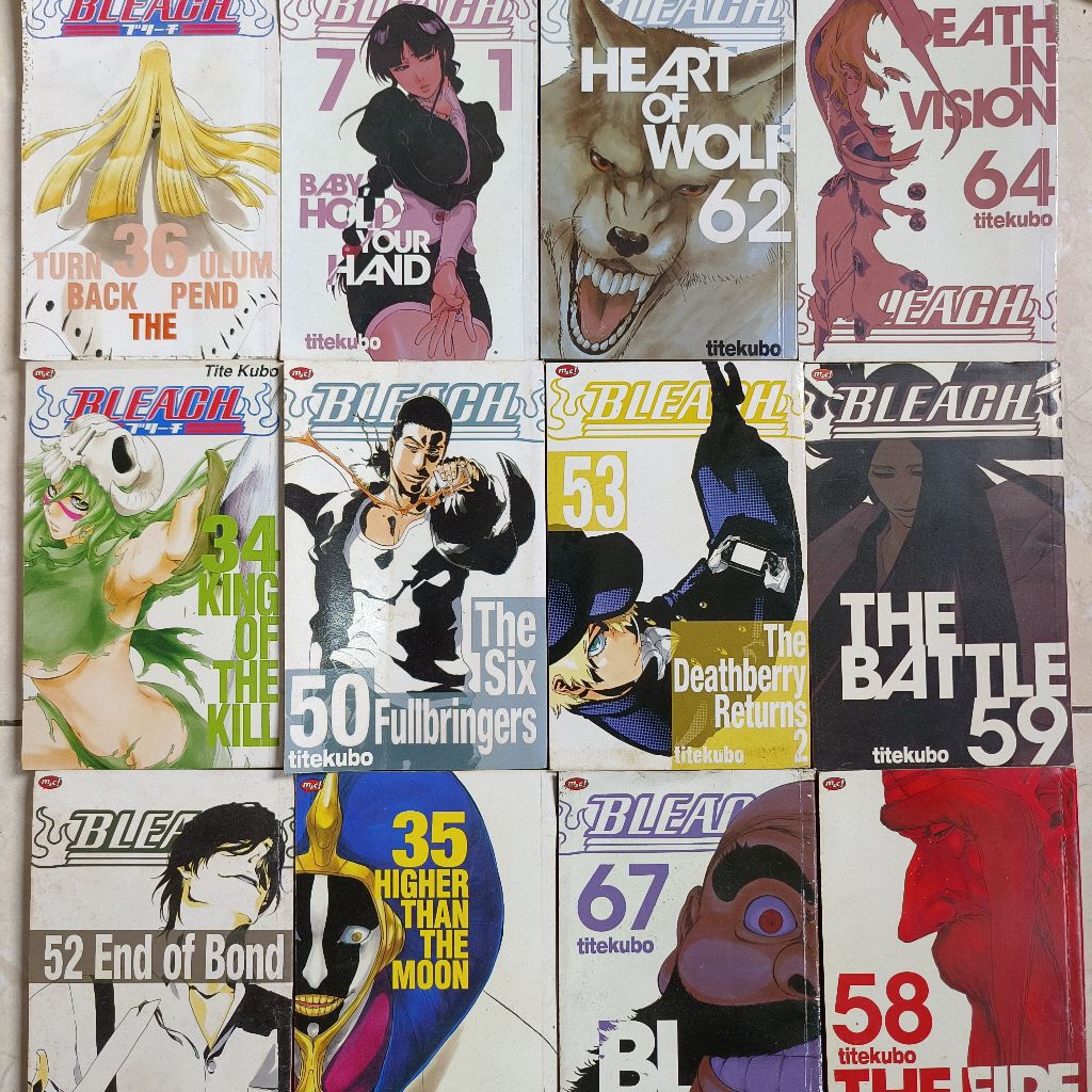 Komik Bleach Vol 34-71 Cabutan