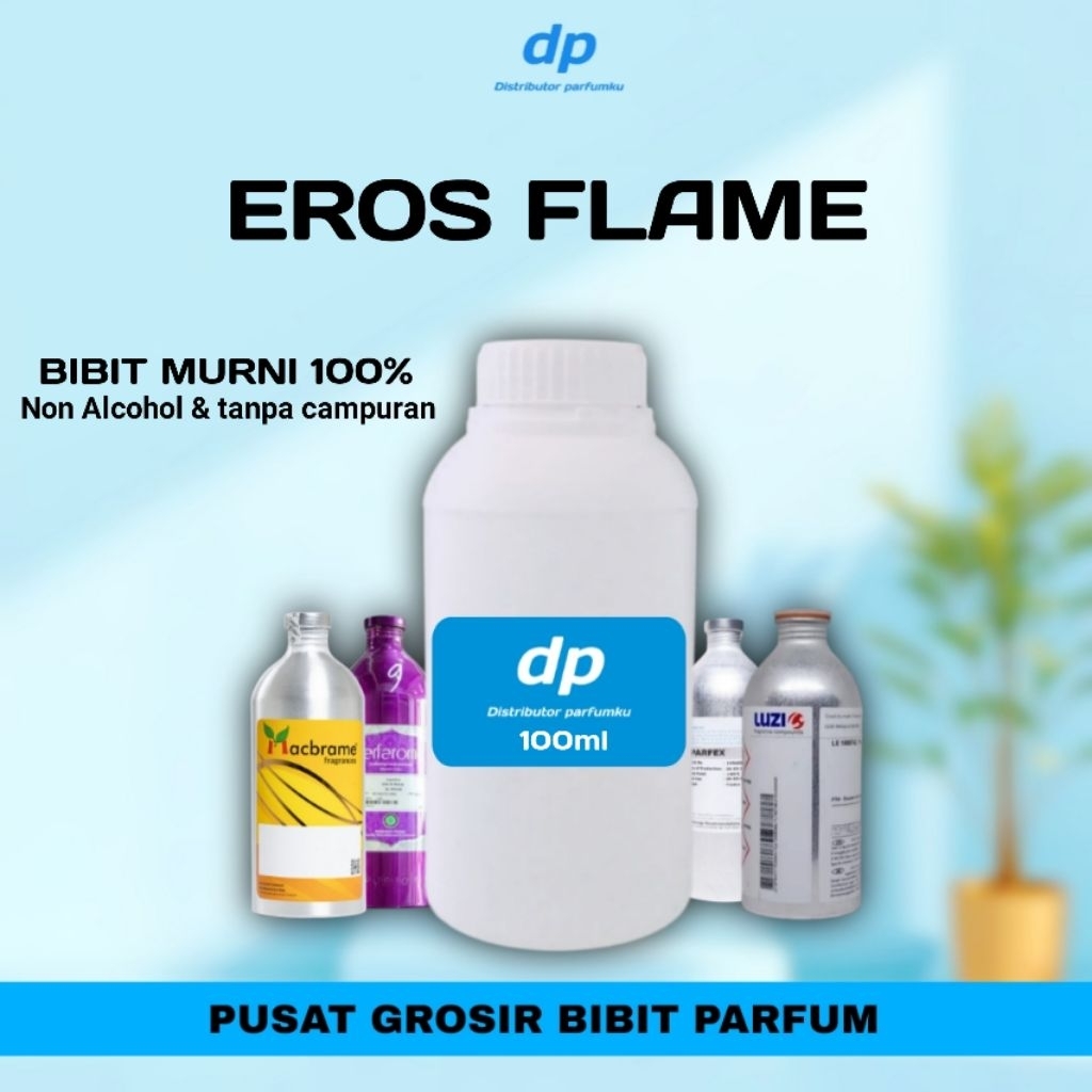 BIBIT MURNI 100% Eros Flame 100ml repackage