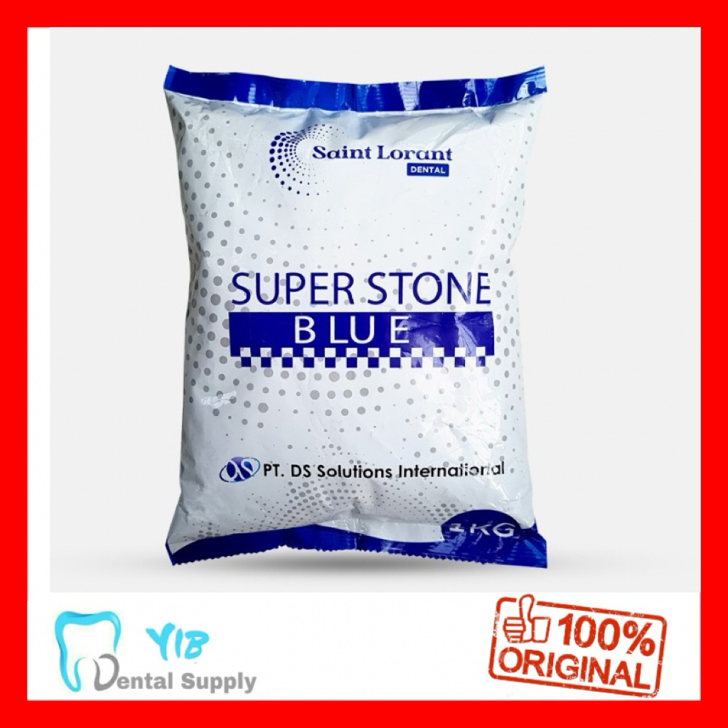 GIPS Stone Biru / Denta Stone Super Blue / Gips biru type II