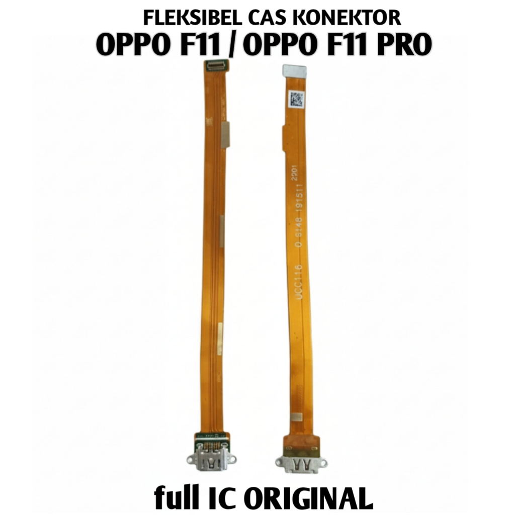 konektor cas oppo F11 / F11 pro original papan pcb full ic charger board pengganti conektor mic gant