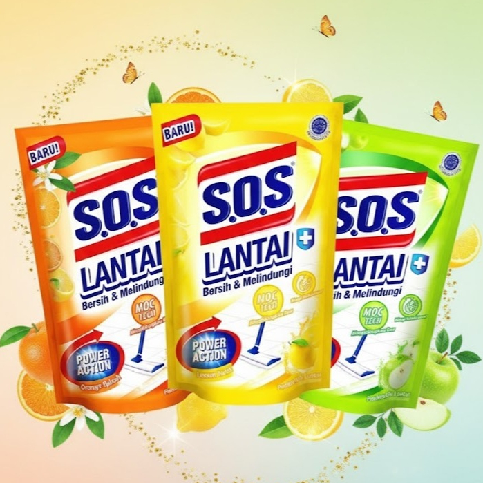 SOS LANTAI 700 ML / PEMBERSIH LANTAI / SOS PEMBERSIH LANTAI