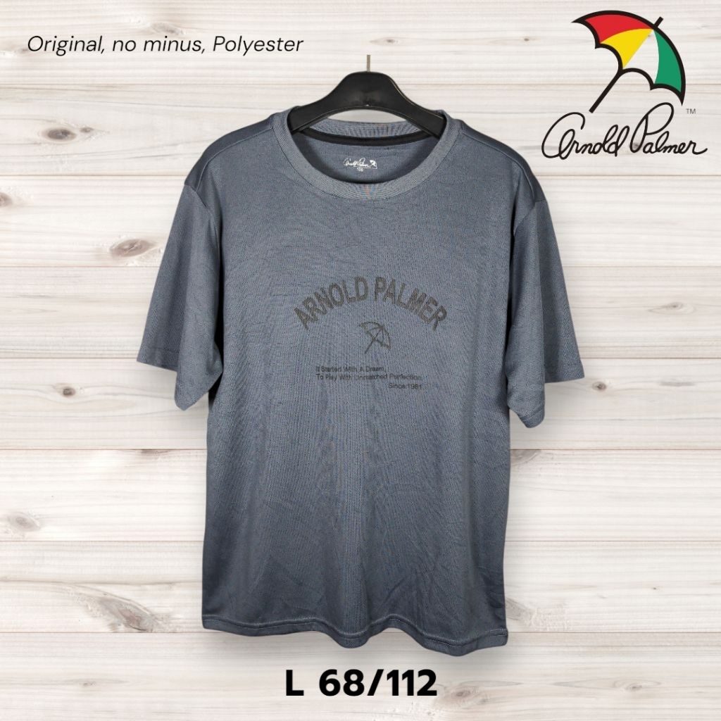 Arnold Palmer Kaos Jersey Size L Original Kaos Lengan Pendek Cak Payung