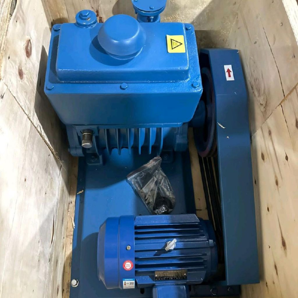 Rotary Vane Vacuum Pump Rotor 2X-30 3KW 380V Pompa Vakum Rotary Vane Baling-Baling Putar