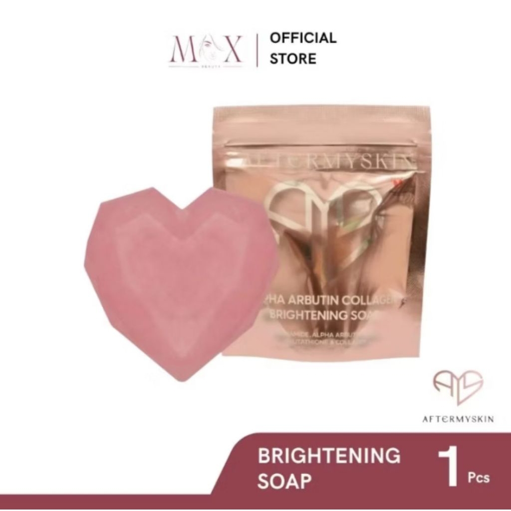 Aftermyskin Alpha Arbutin Brightening Soap
