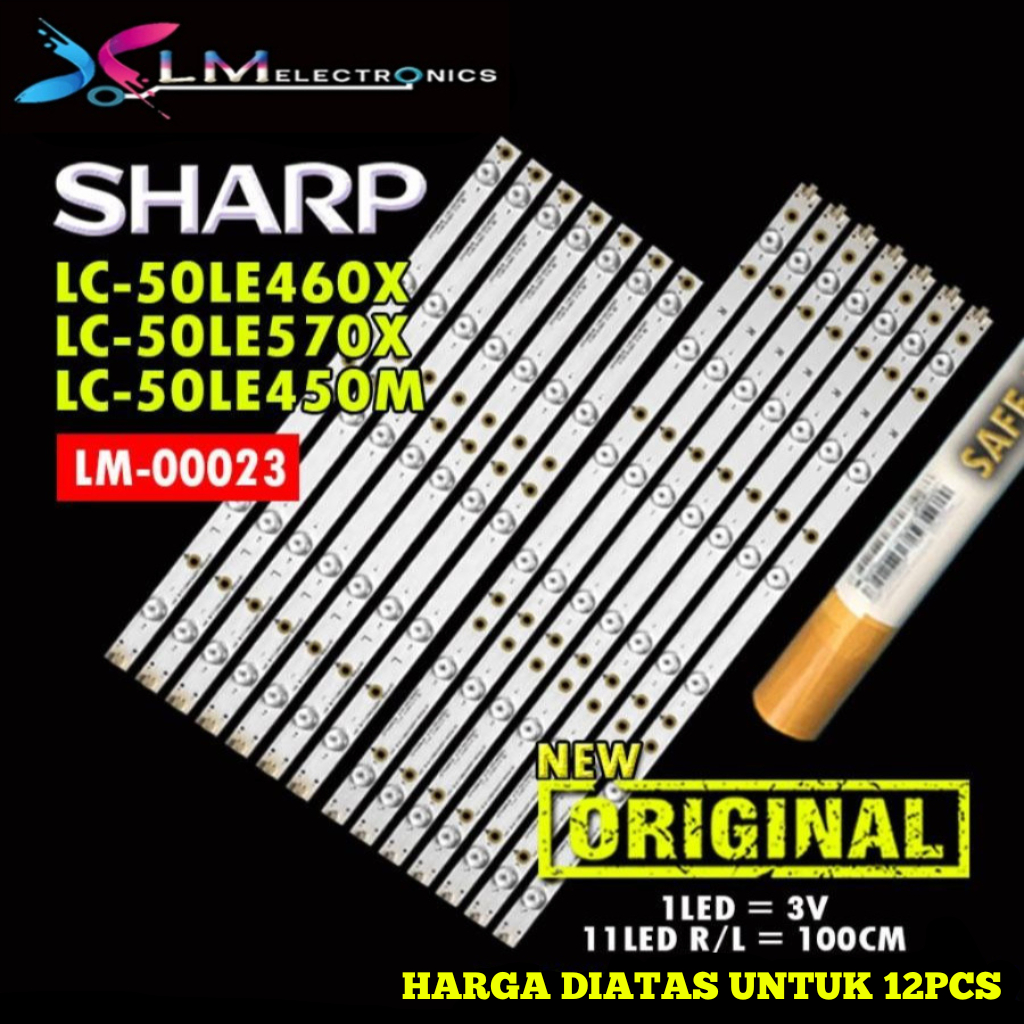 BACKLIGHT TV LED SHARP LC-50LE450M LC50LE450M 50LE450M