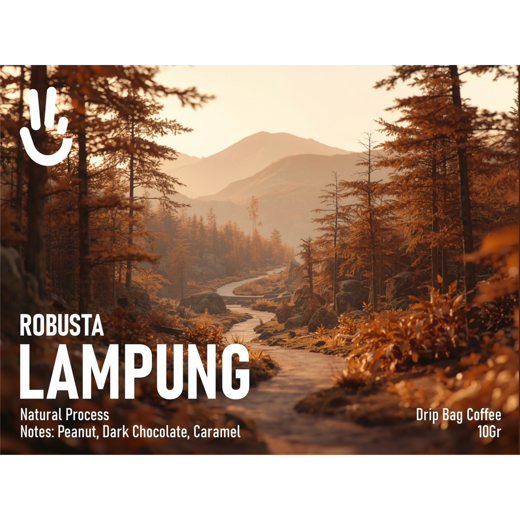 dua.koffie Robusta Lampung Kopi Drip Bag– 100% Kopi Asli Indonesia | Arabika & Robusta | Praktis Tin